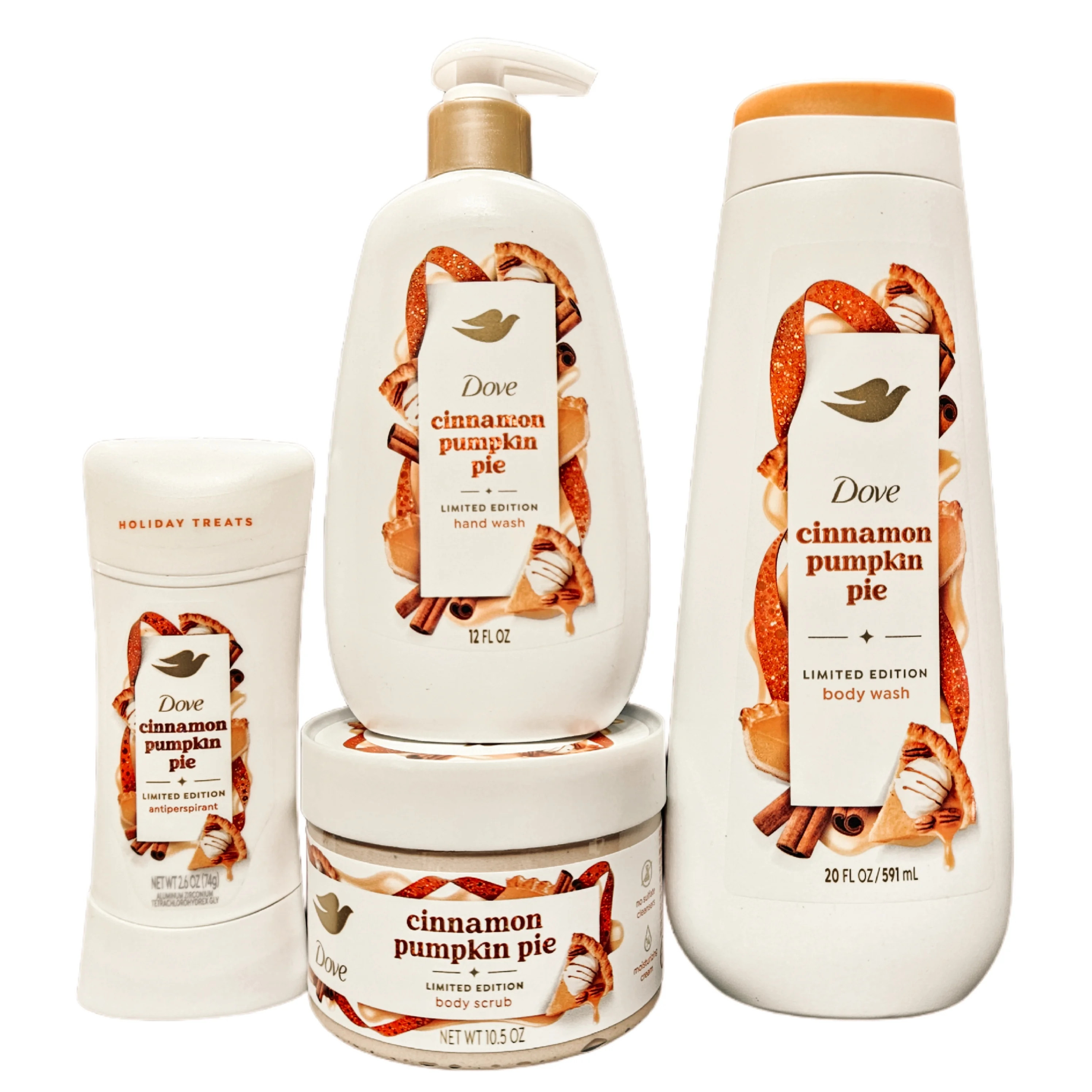 Dove Cinnamon Pumpkin Pie Holiday Treats Limited Edition, Women's Antiperspirant Deodorant 2.6 oz... | Walmart (US)