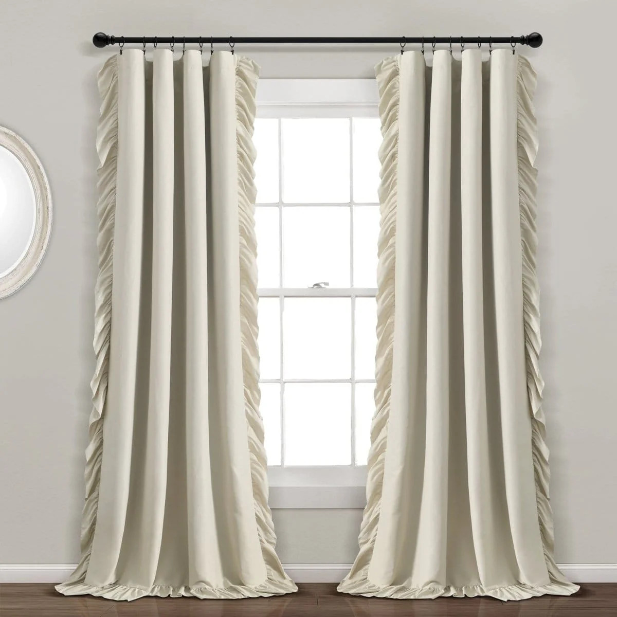 Reyna 100% Blackout Window Curtain Panel | Lush Decor