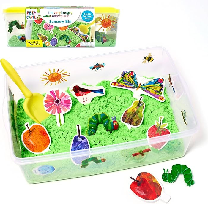 Creativity for Kids The Very Hungry Caterpillar Sensory Bin - Toddler Sensory Toys from The World... | Amazon (US)