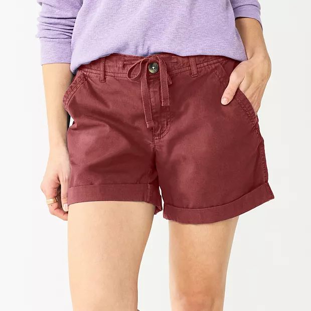 Women's Sonoma Goods For Life® 5" Utility Shorts | Kohl's