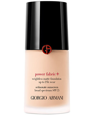 Giorgio Armani Power Fabric + Long-Lasting Full-Coverage Foundation With SPF 25 & Reviews - Makeu... | Macys (US)