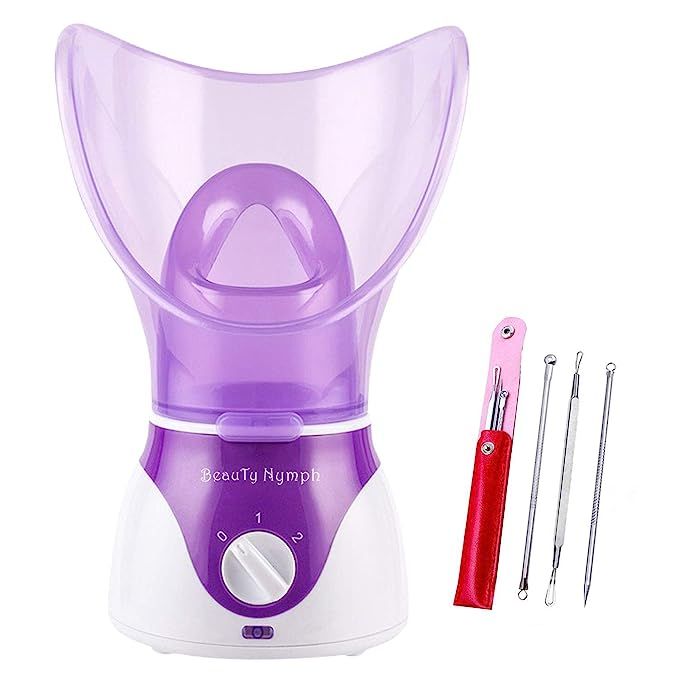 Face Steamer,Beauty Nymph Spa Home Facial Steamer Sauna Pores and Extract Blackheads, Rejuvenate ... | Amazon (US)