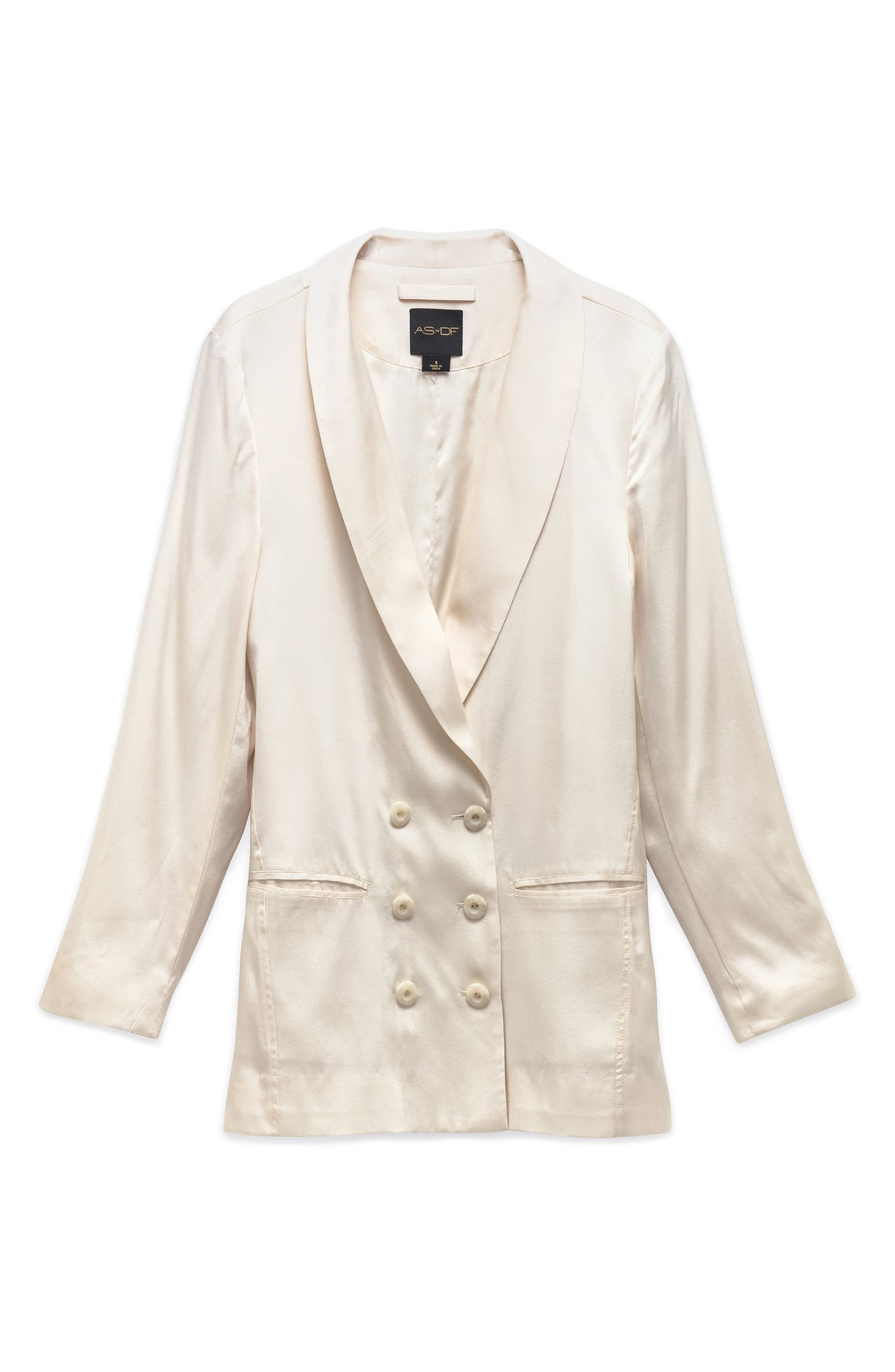 Luxe Stretch Silk Tuxedo Jacket | Nordstrom | Nordstrom