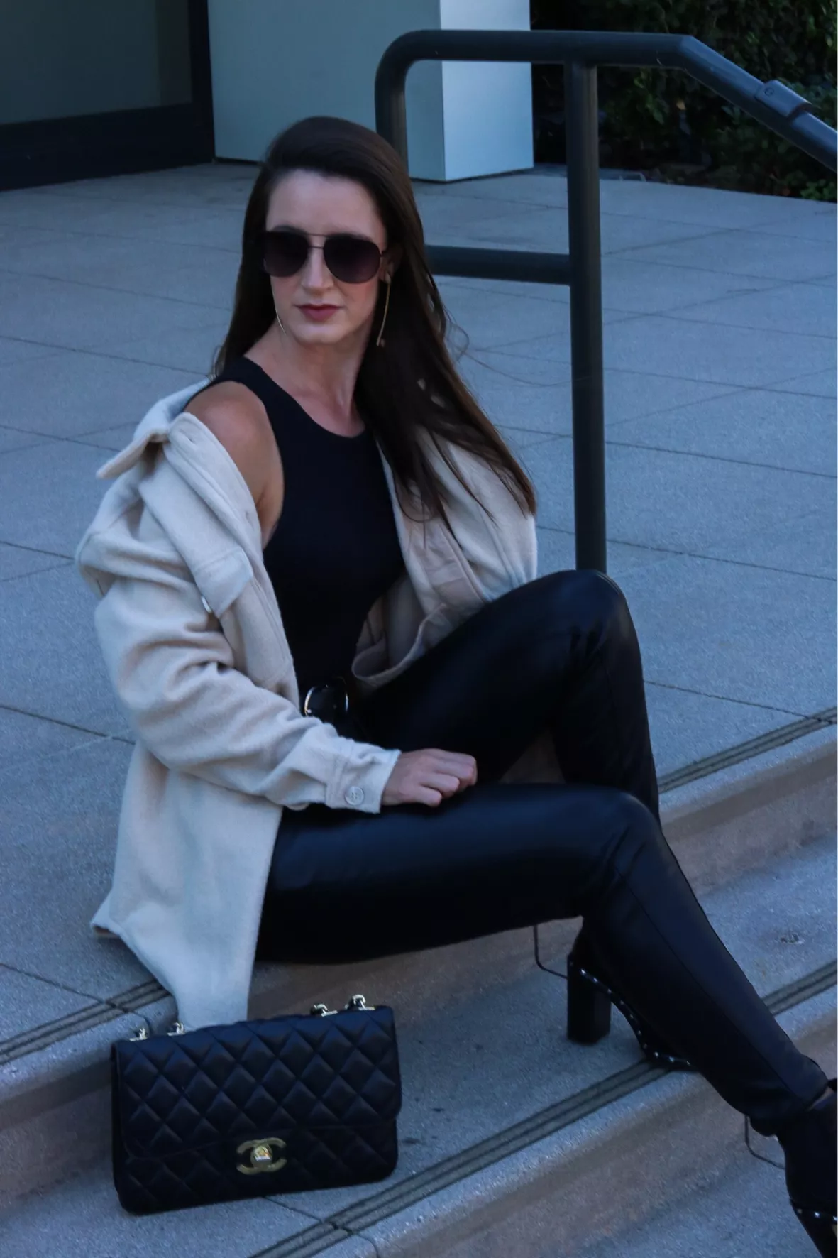 40 Stylish Ways to Wear Leather Trousers  All black outfit, Black outfit,  How to wear