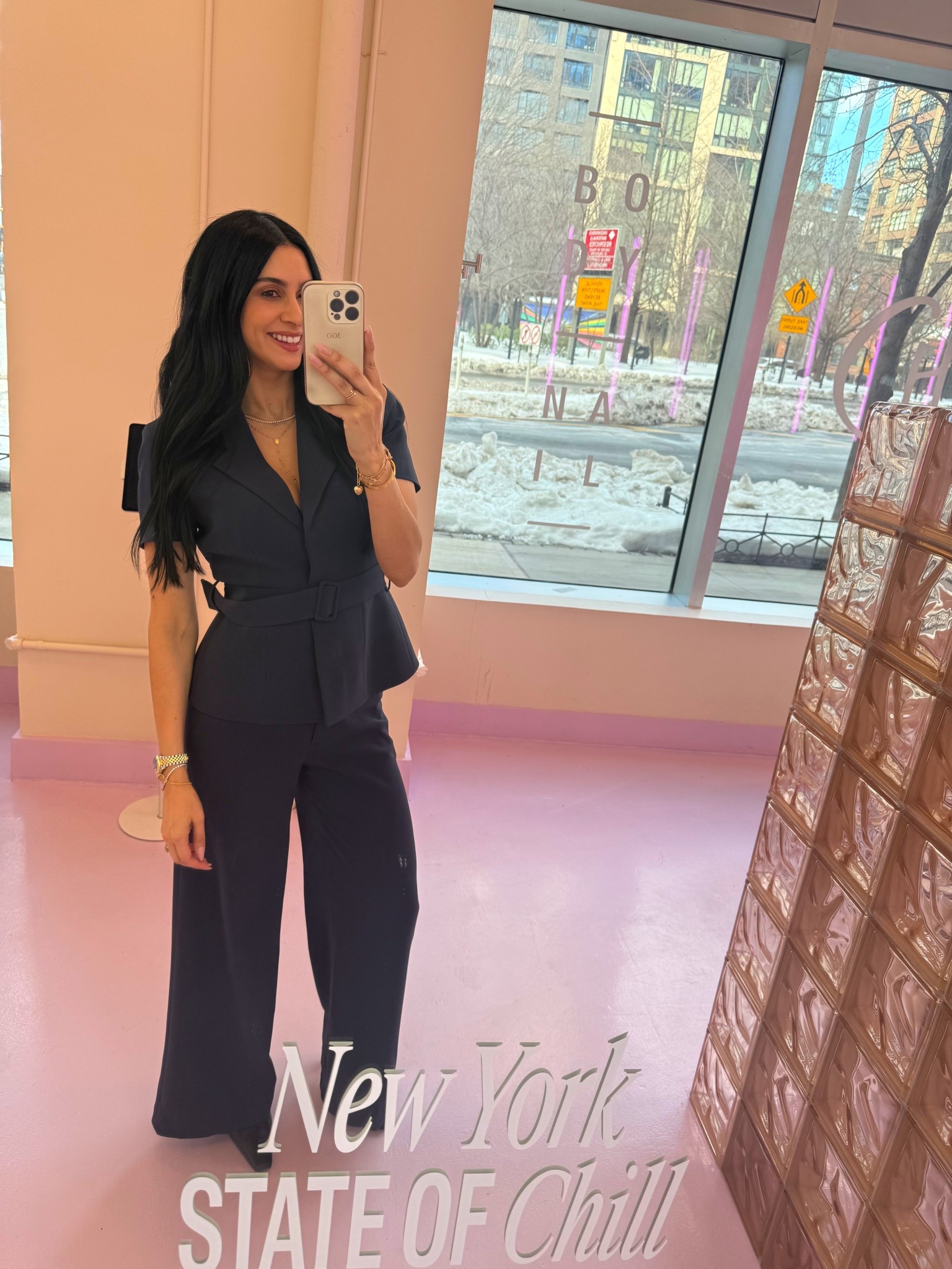 Navy matching suit for our community event @Aritzia 

#LTKstyletip #LTKparties #LTKworkwear