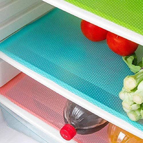 AKINLY 9 Pack Refrigerator Mats,Washable Fridge Mats Liners Waterproof Fridge Pads Mat Shelves Dr... | Amazon (US)