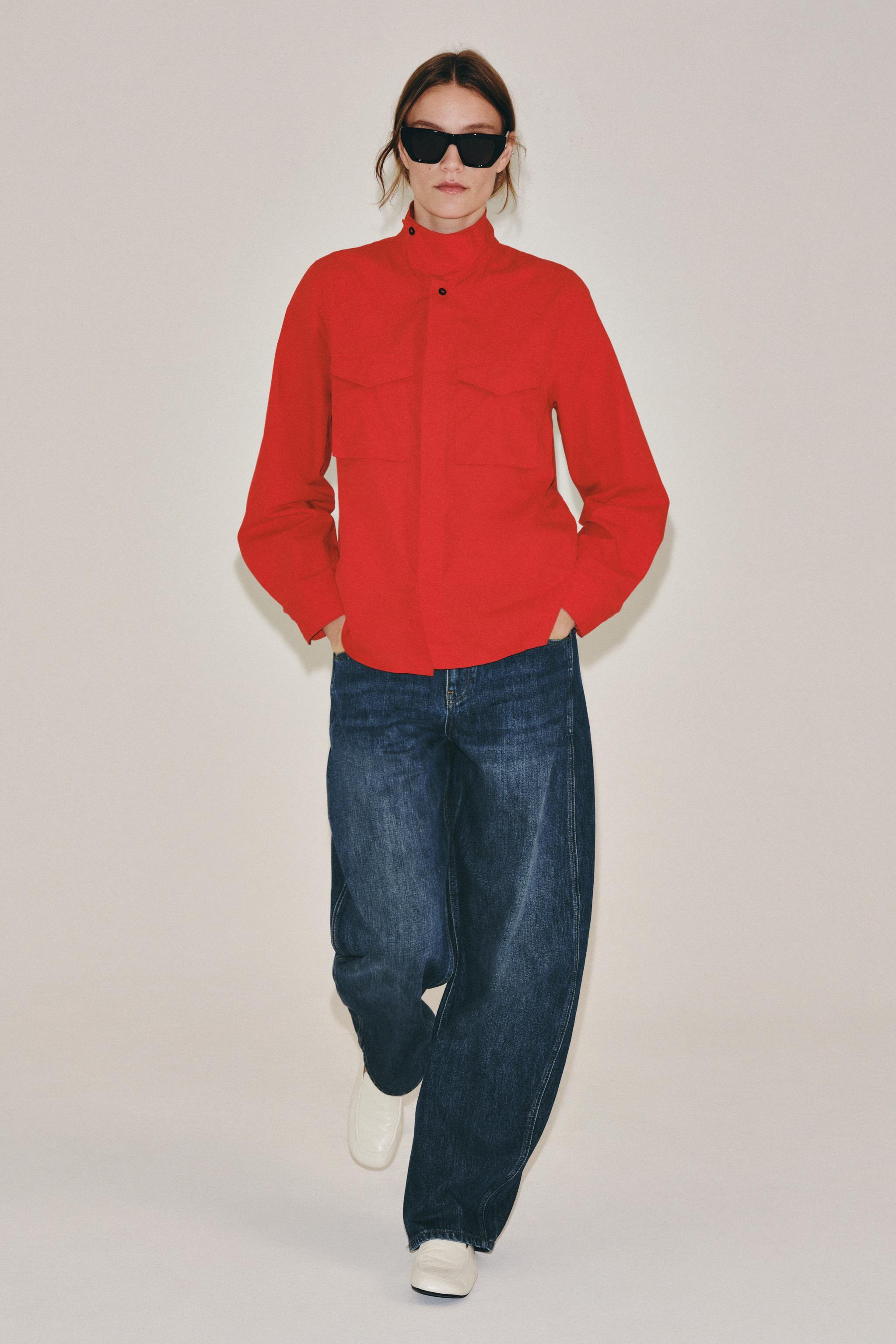 ZW COLLECTION POCKET SHIRT | Zara Canada