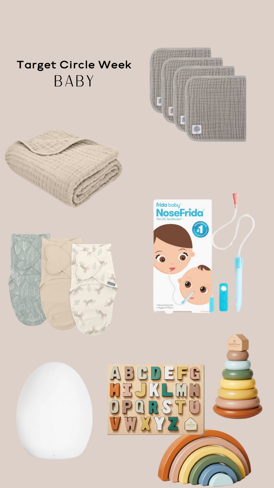 Favorite baby items on sale for Target Circle Week! 

#LTKBaby
