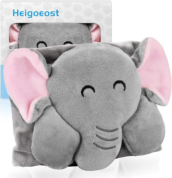 Baby Colic and Gas Relief - Heigoeost Heated Tummy Wrap for Newborns Belly Relief by Soothing War... | Amazon (US)