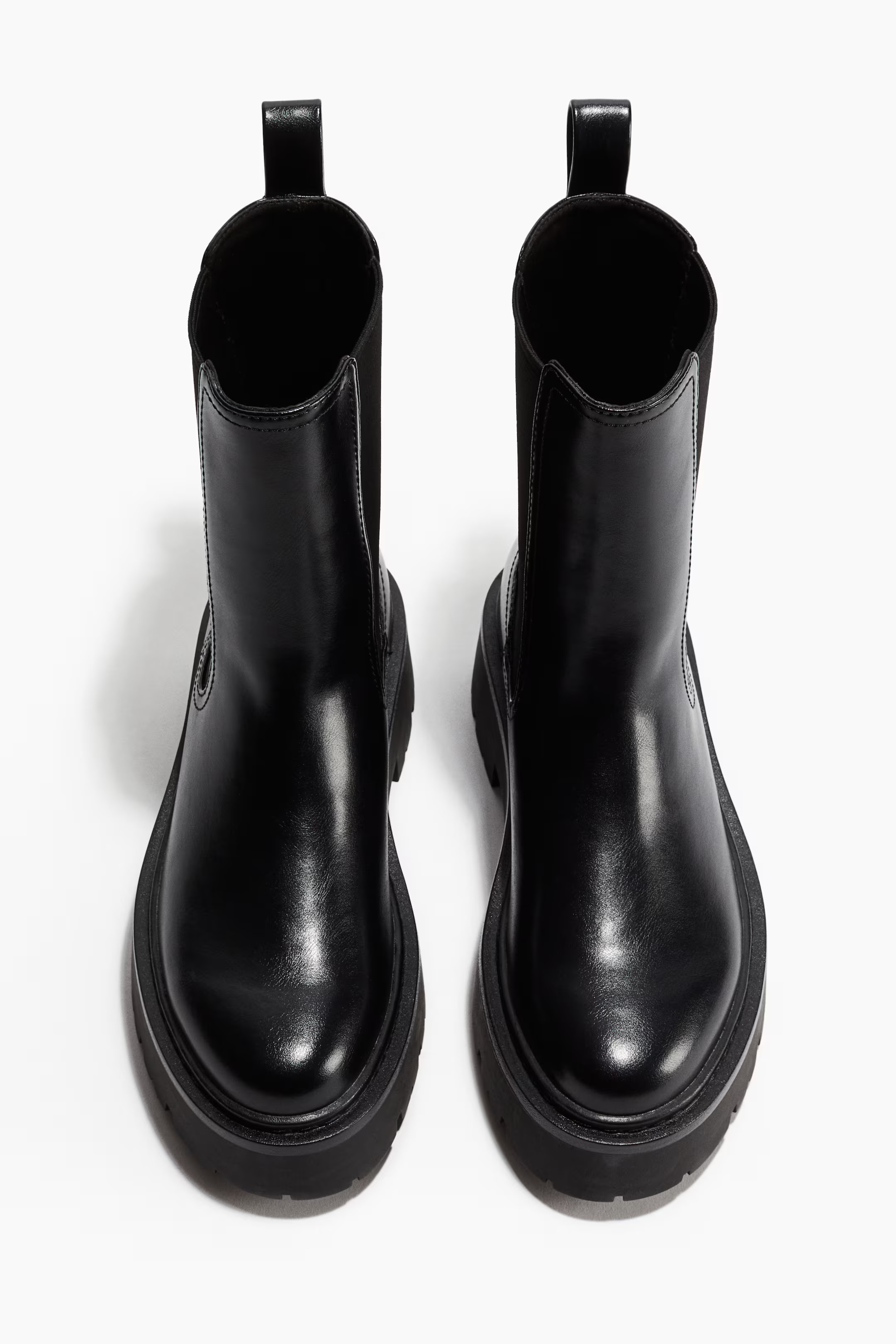 Chunky Chelseaboots - Schwarz - Ladies | H&M AT | H&M (DE, AT, CH, NL, FI)