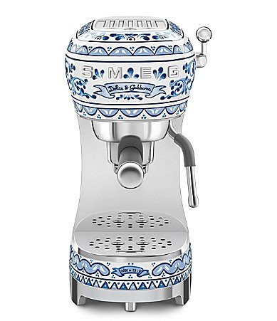 Smeg x Dolce Gabbana 50's Retro Espresso Coffee Machine - Blu Mediterraneo | Dillard's