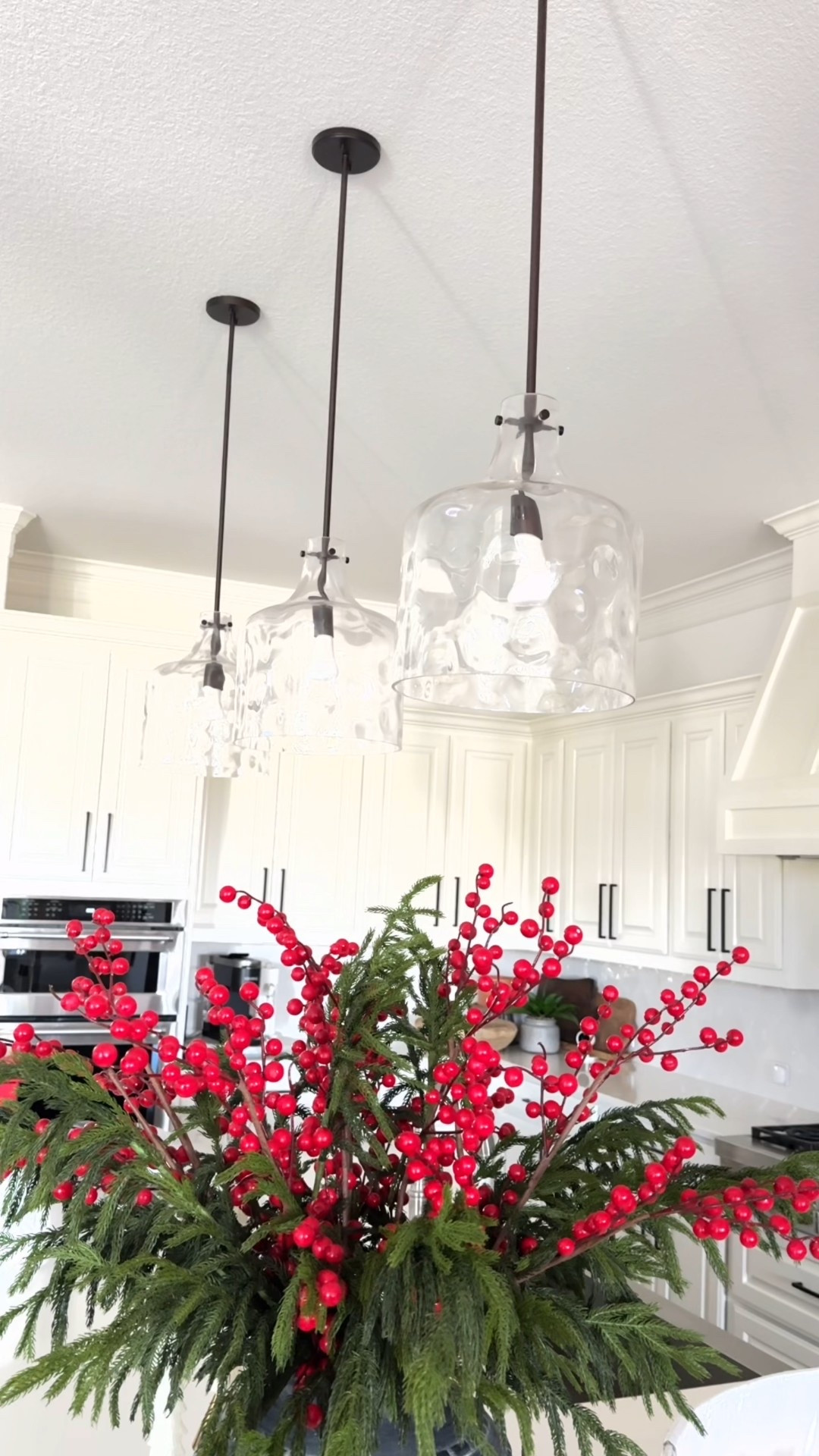 Clear glass pendant lights that brighten up any kitchen
If you want a light fixture that feels modern but still warm, these are such a good option. The hand blown style glass catches the light in the prettiest way, and the shape works with both traditional and clean, minimal kitchens. They’re lightweight, easy to install, and add that polished look without overwhelming the space.

#kitchenlightingideas #kitchendecor #ltkhome #pendantlights #homelighting

#LTKHome