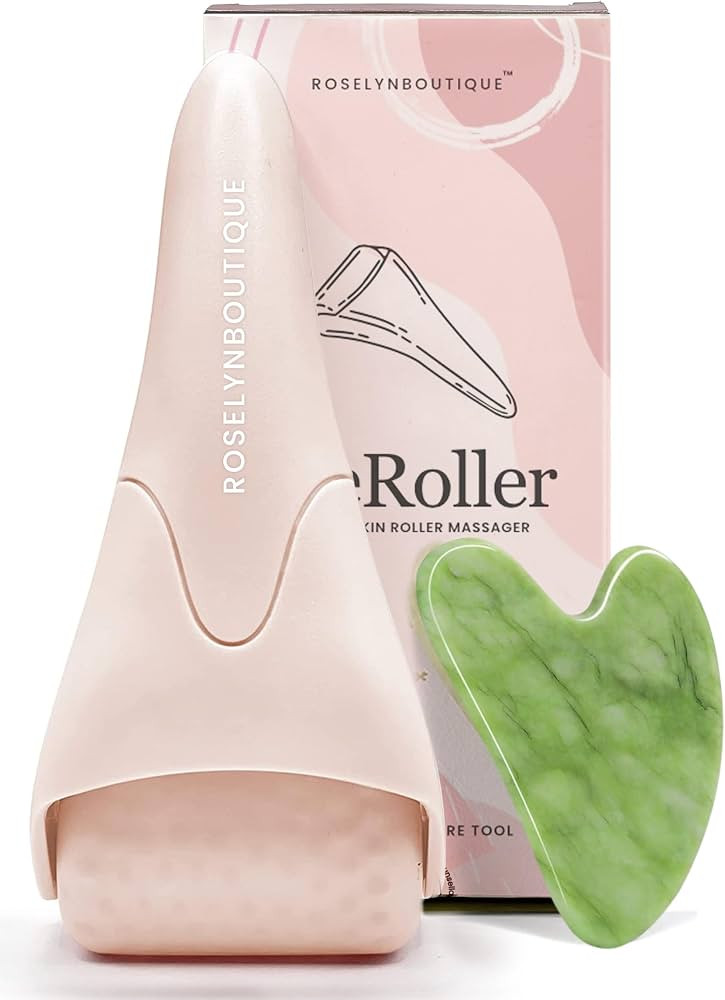 ROSELYNBOUTIQUE Ice Roller for Face & Gua Sha Facial Tools - Wrinkles Fine Lines Puffiness Massag... | Amazon (US)