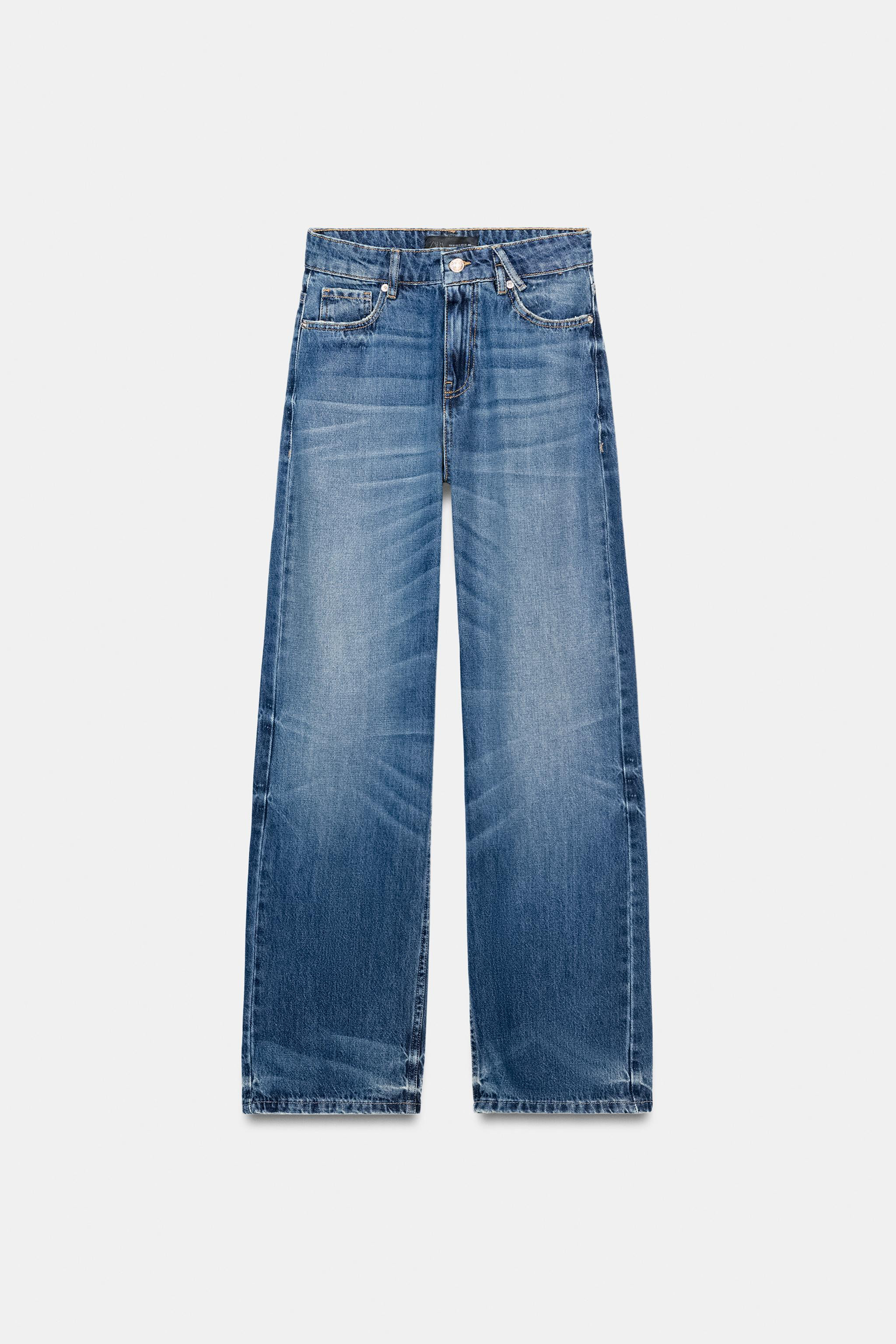 JEANS Z1975 STRAIGHT-LEG HIGH-WAIST | Zara UK