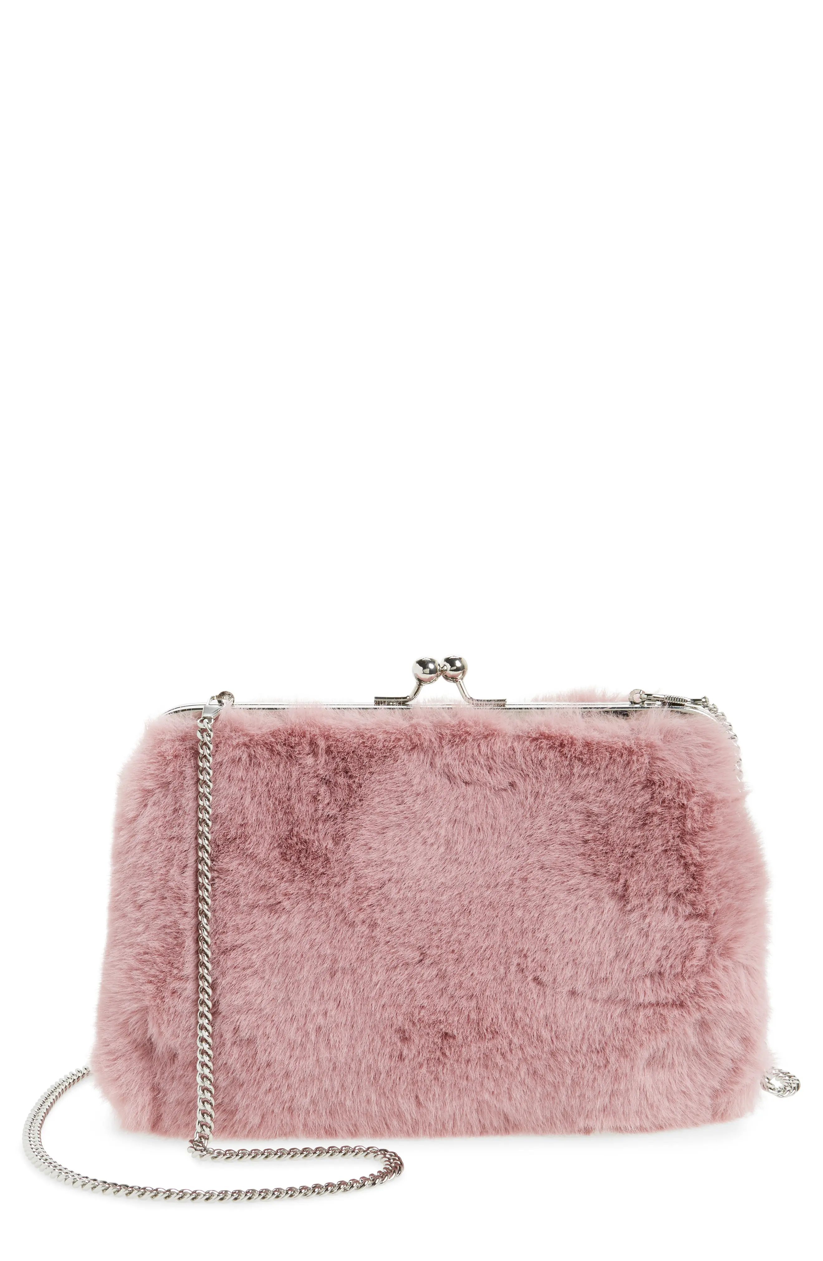 Jagger Faux Fur Clutch | Nordstrom