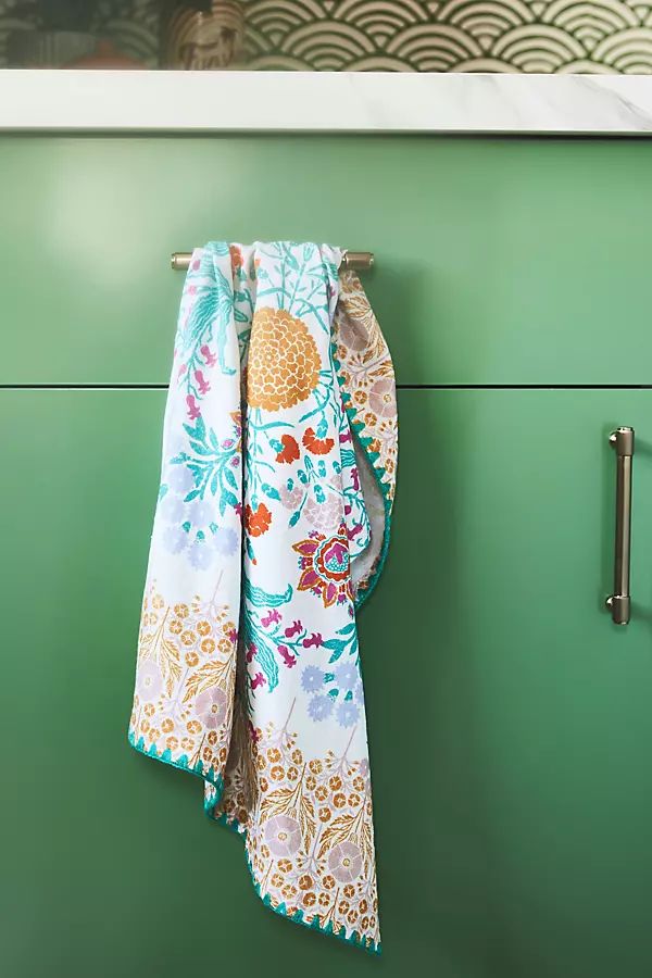 Ellen Merchant Patterned Dish Towel By Ellen Merchant in Assorted Size DISHTOWEL | Anthropologie (US)