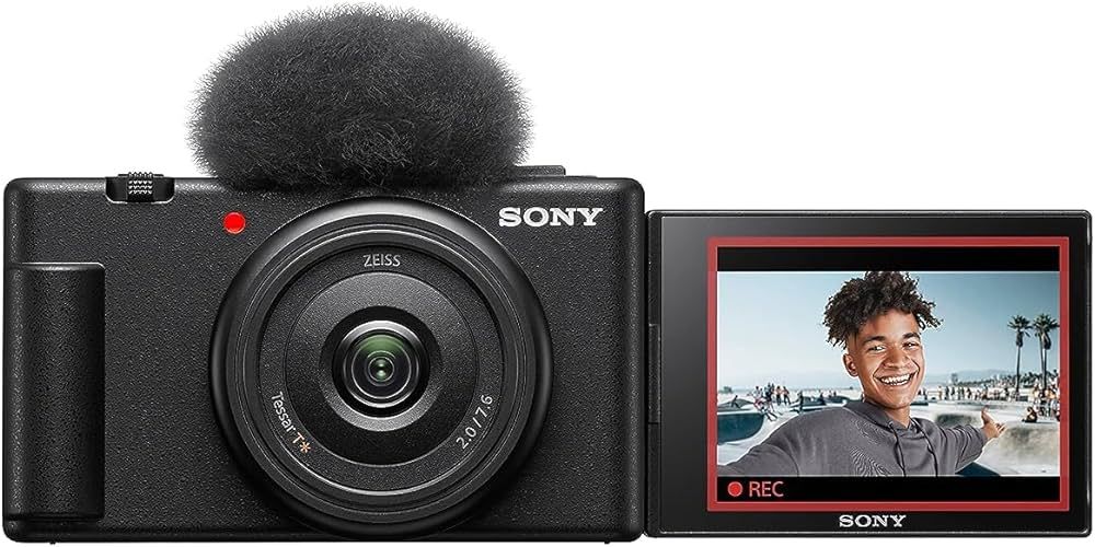 Sony ZV-1F Vlog Camera for Content Creators and Vloggers Black | Amazon (US)