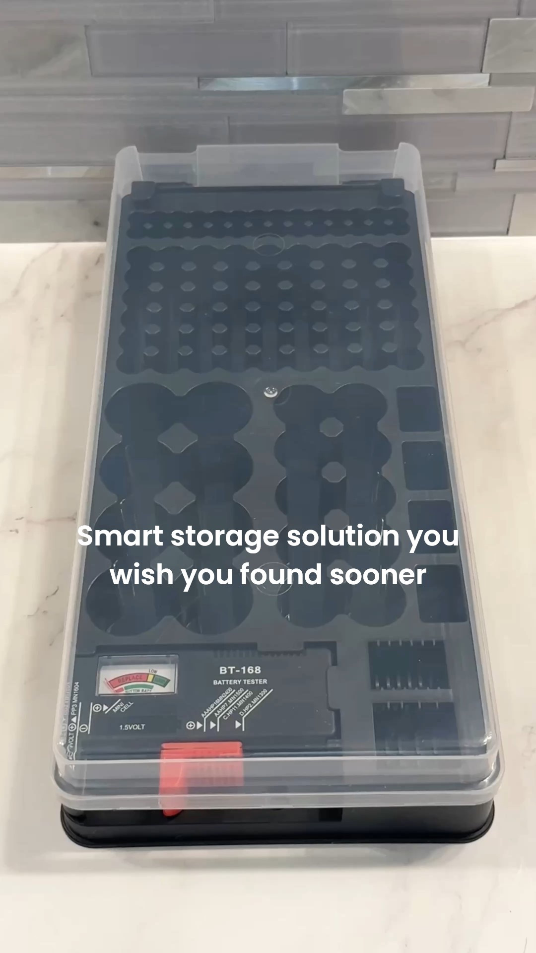 Tired of batteries rolling around in every drawer?
 This compact battery organizer + tester is the junk drawer upgrade you didn’t know you needed.

Whether you’re swapping remotes, prepping for toy season, or just tired of mystery batteries floating around your home - this smart storage hack keeps it all visible, sorted, and ready to go.

Here’s what I love: 🧃 Fits AA, AAA, 9V, and more - without the mess 🧼 Built-in tester so you know what actually works 📦 Compact, portable, and way cuter than a plastic bin 🛑 No more overbuying or tossing good batteries 👩‍👧‍👦 Mom-friendly and stress-saving (yes please)

This one saves time and sanity. Comment batteries and I’ll send you the direct link. 

As a busy mom, I’m all about storage that’s cute, compact, and under control. Follow for more mom-friendly fashion + storage solutions.

#MomLifeHacks #HomeOrganization #SmartStorageSolutions #DeclutterYourHome #JunkDrawerMakeover #SmallSpaceStorage #OrganizedMom #EverydayOrganization #StorageHack #BatteryStorage #HomeStorage #StorageSolutions #OrganizedHome #OrganizeWithMe

Battery storage ideas, junk drawer organization, home organization hacks, storage solutions for busy moms, household decluttering tips, battery holder organizer, mom life hacks, small space storage ideas, organized home inspiration, battery storage container, home essentials for moms, smart storage finds, tidy home solutions.

#LTKFindsUnder50 #LTKHome