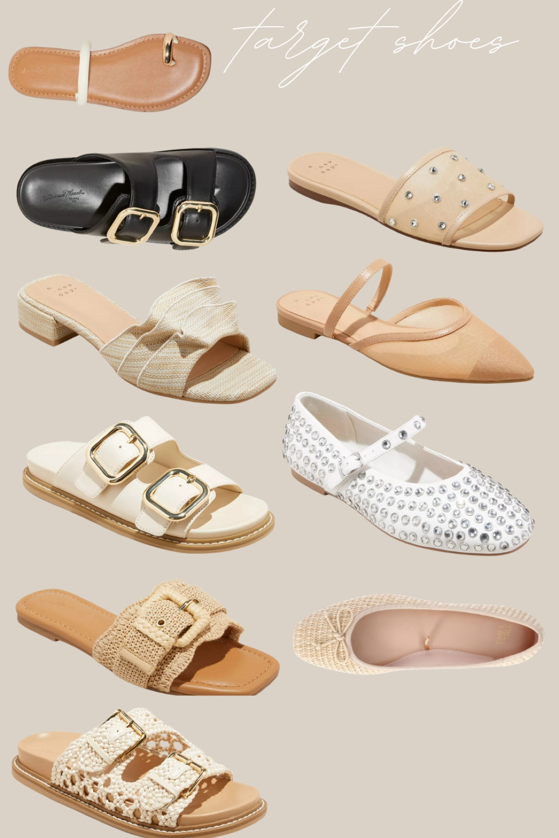 Target has THE CUTEST new shoes for spring & summer!! All shoes under $50 and most under $30!!! Rattan shoes and gorgeous flats! 

#LTKShoeCrush #LTKFindsUnder50 #LTKMostLoved