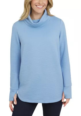 LANDS' END Women's Funnel Neck Tunic | Belk