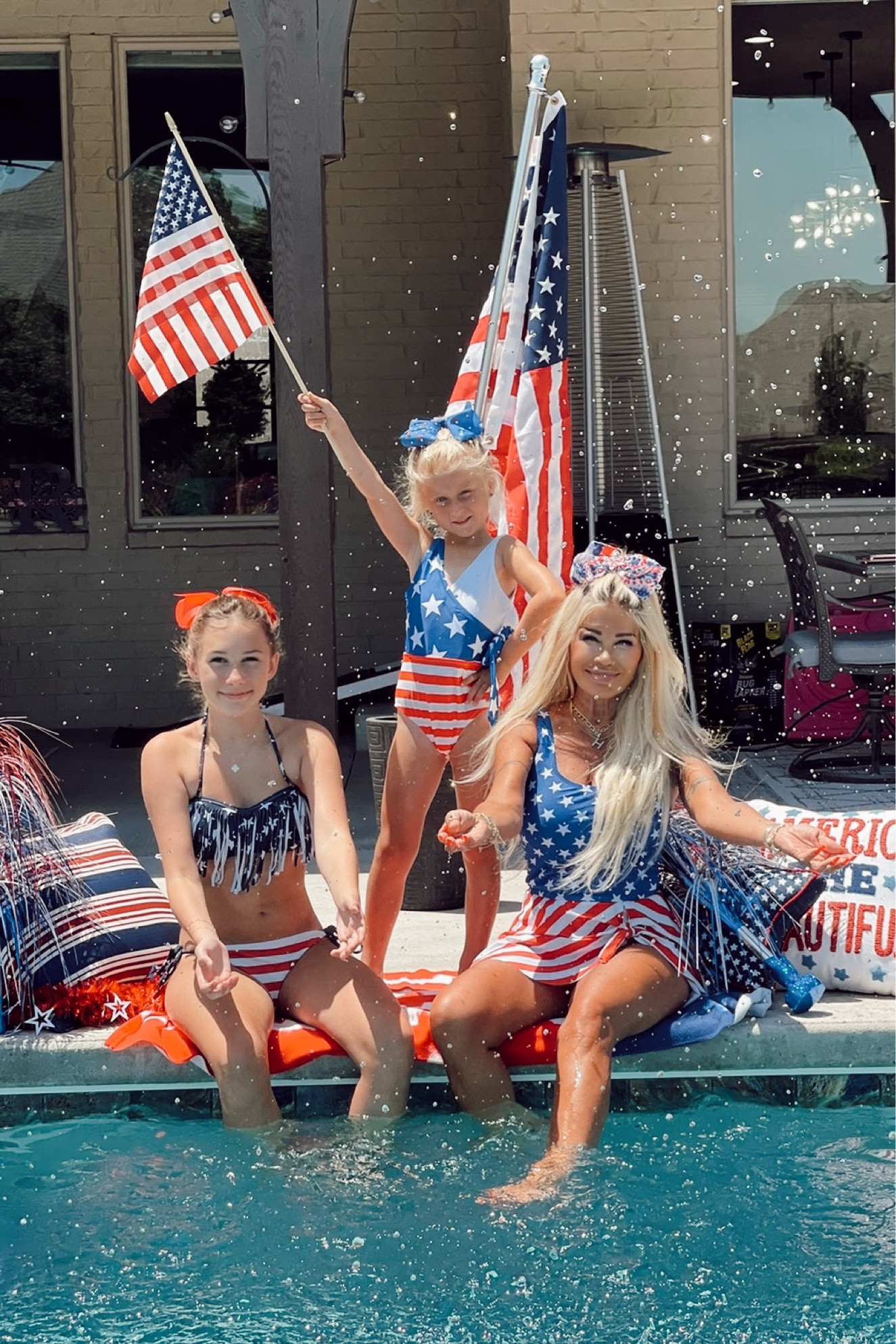 Swimsuit, Fourth of July, two piece swimsuit, child’s swimsuit, one piece swimsuit, bikini, pool day , beach , USA, Amazon fashion, swim , beach towel, beach bag, hat 

#LTKSwim