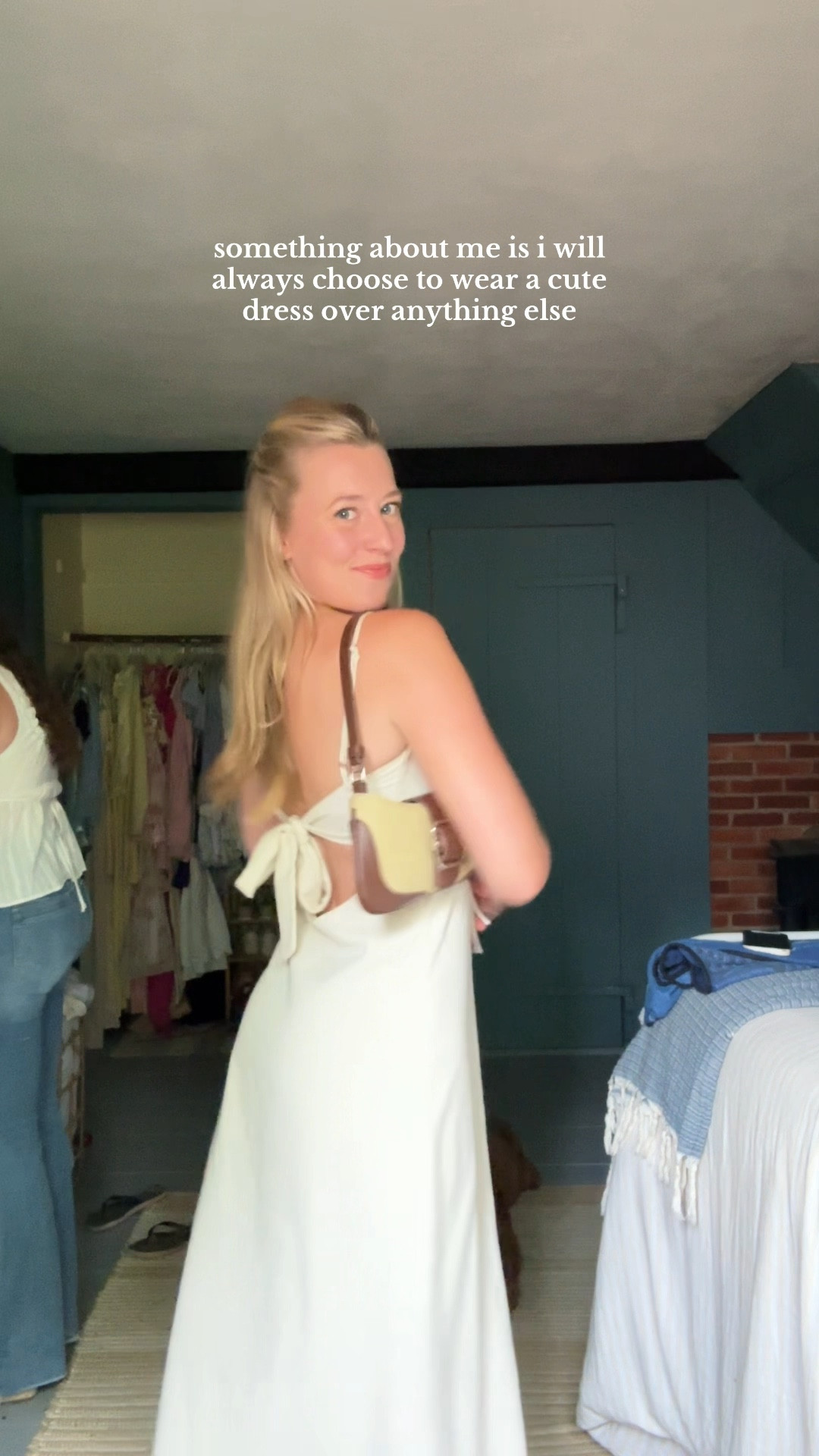 summer casual linen maxi dress