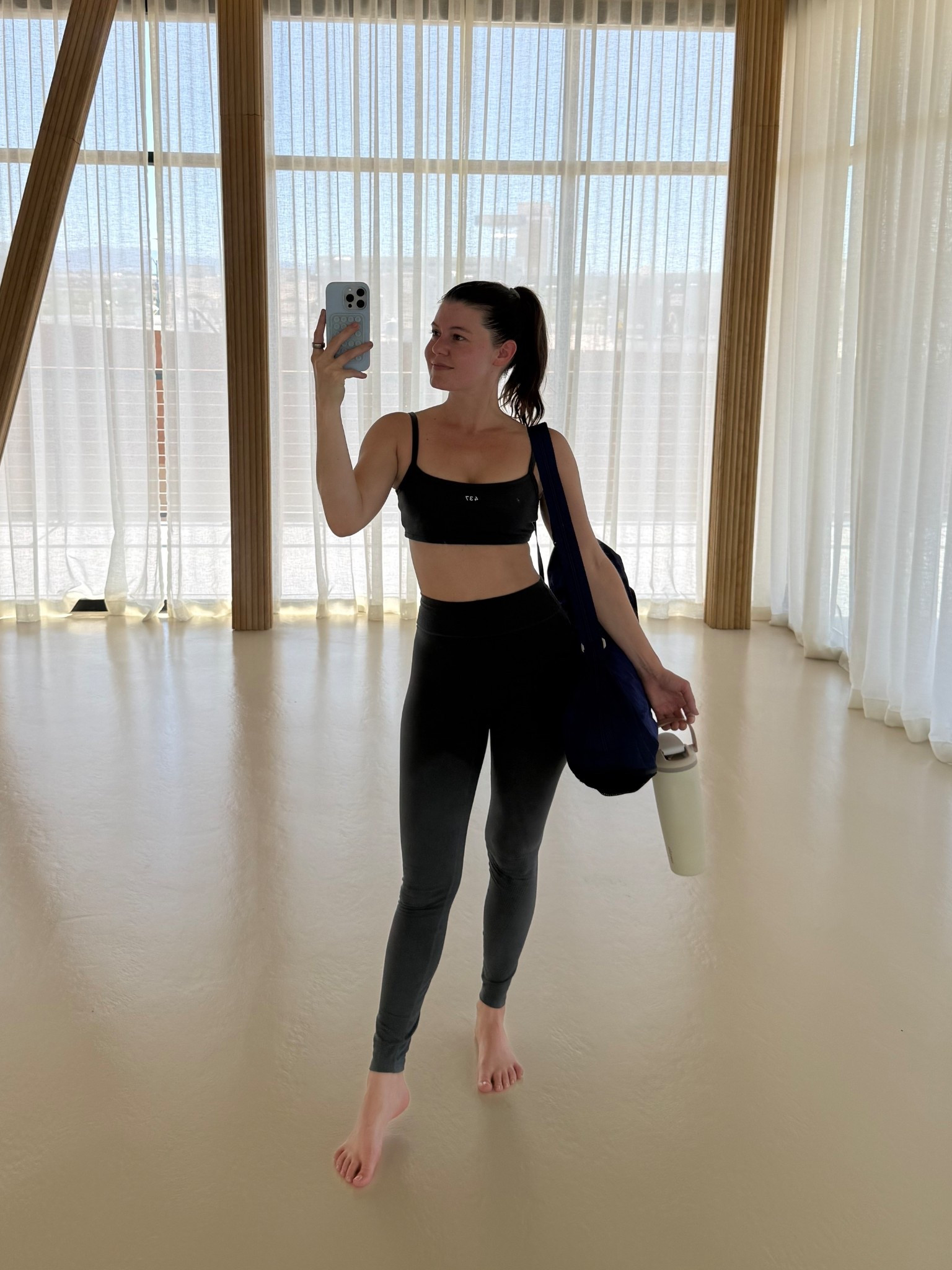 Pilates 🩶 Love this workout set, so comfy! Wearing a small 

#LTKFindsUnder100 #LTKActive