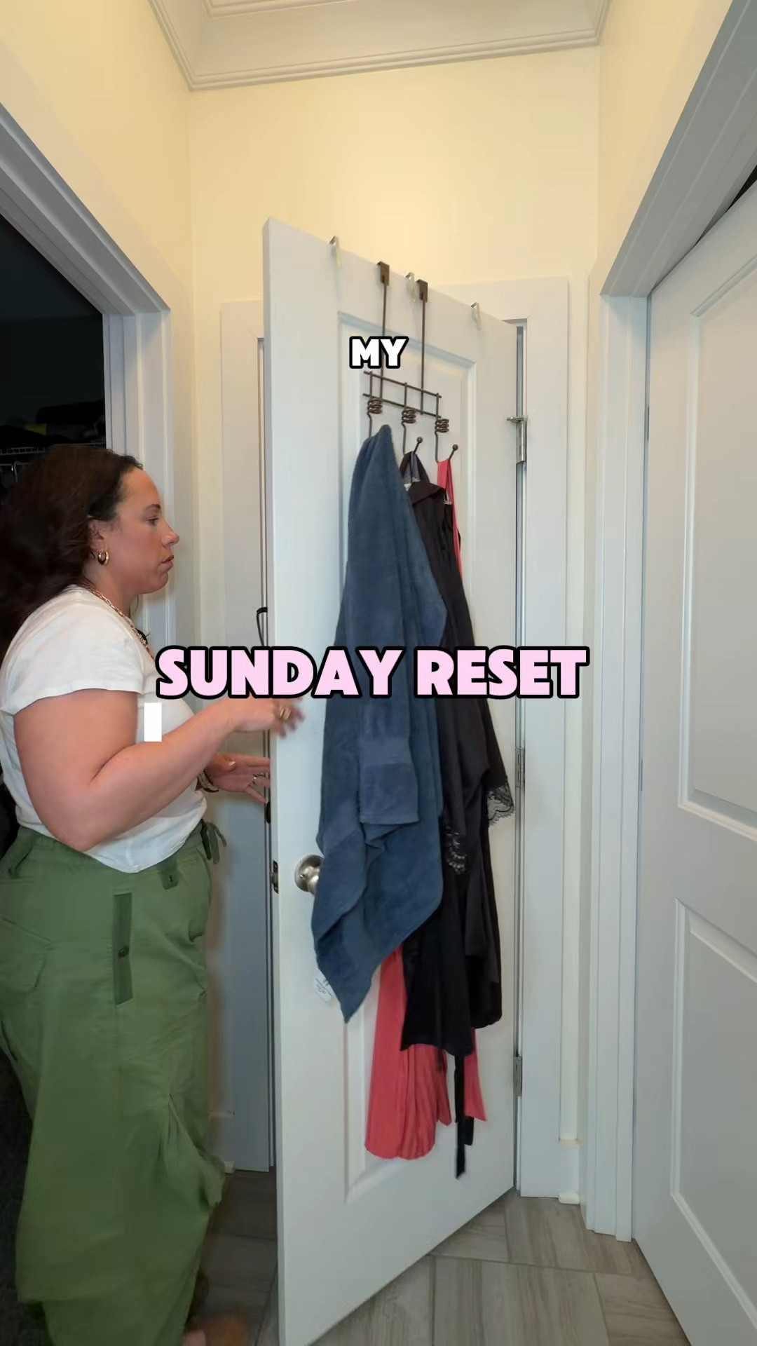 Sunday Reset || finally the linen closet! Those wire rack covers GIRL 👀 the best NO DEMO RENO I’ve ever seen! 

#LTKHome #LTKOver40 #LTKselfcare