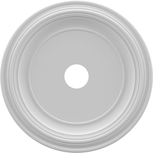 Ekena Millwork CMP13TR Traditional Thermoformed PVC Ceiling Medallion (Fits Canopies up to 7 1/2"... | Amazon (US)