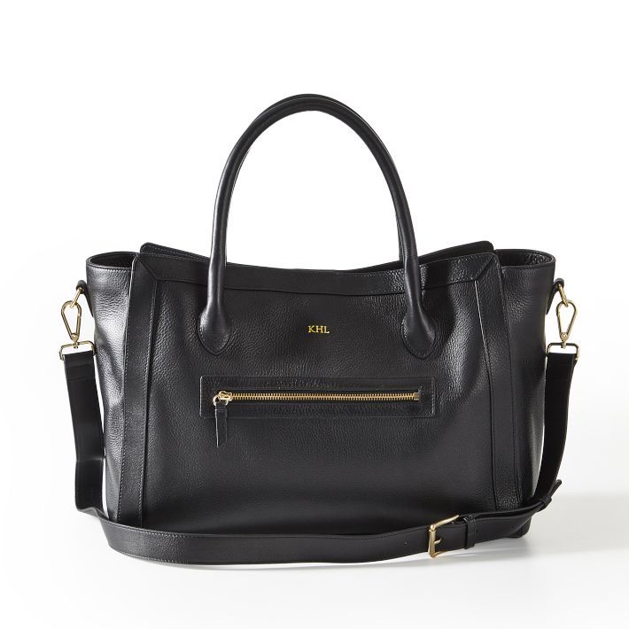 ZOE LEATHER WORK TOTE | Mark and Graham