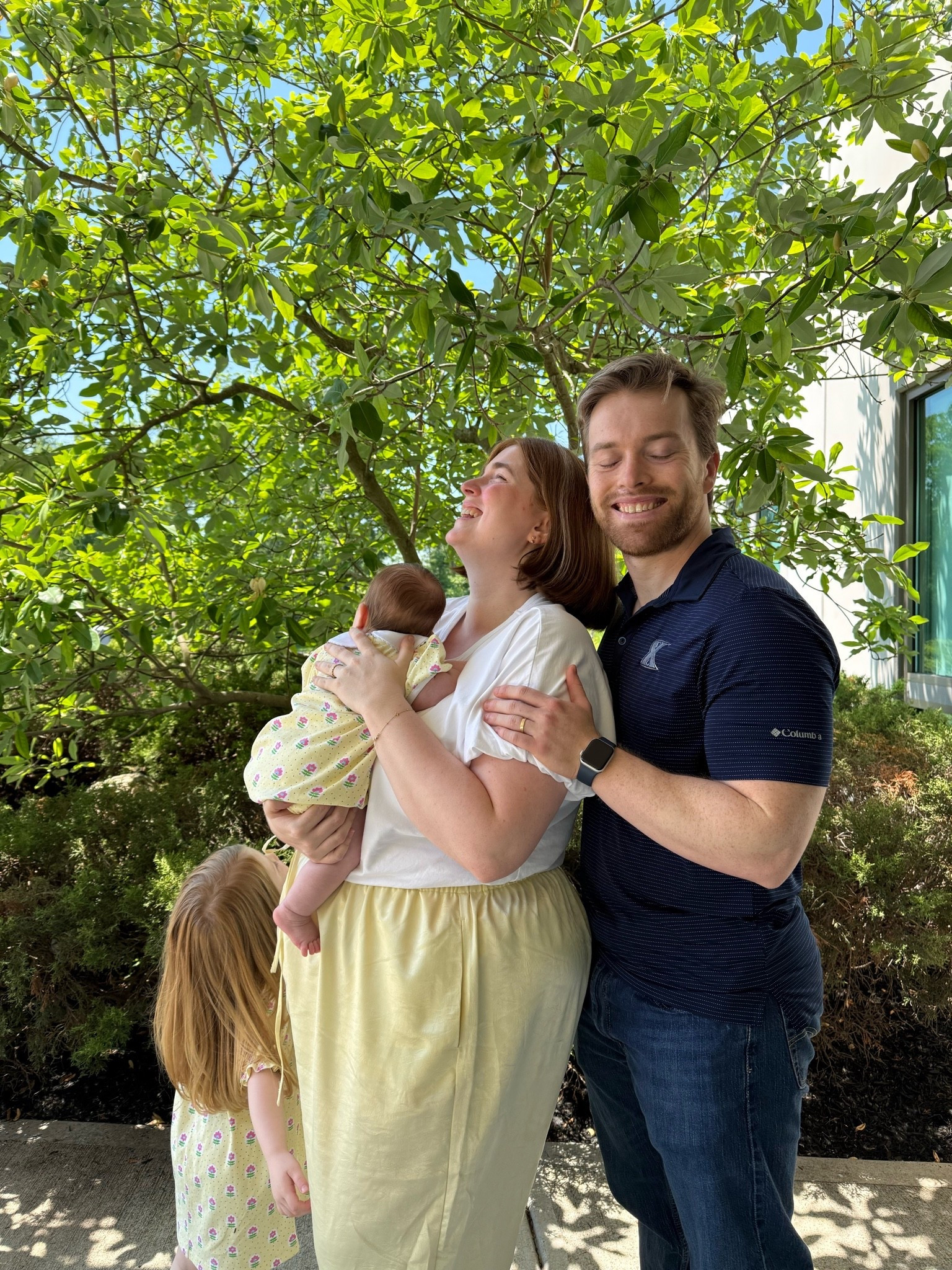 One of my favorite Sunday matching moments!