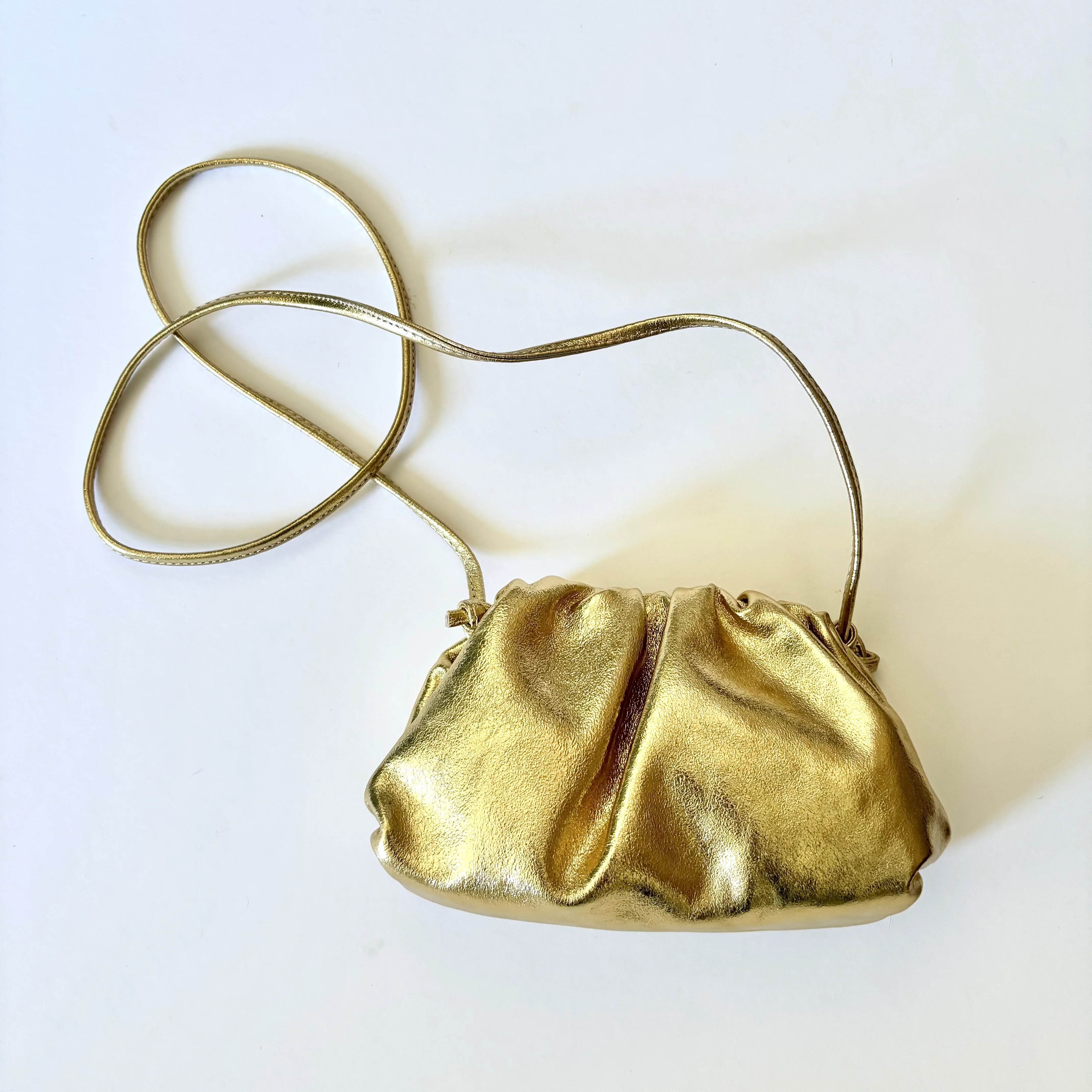 Rico Gold Metallic Clutch | Colores Collective