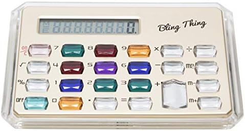 Gemstone Pocket Calculator in Gold | Amazon (US)