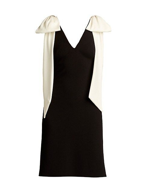 Bow-Shoulder Cocktail Dress | Saks Fifth Avenue