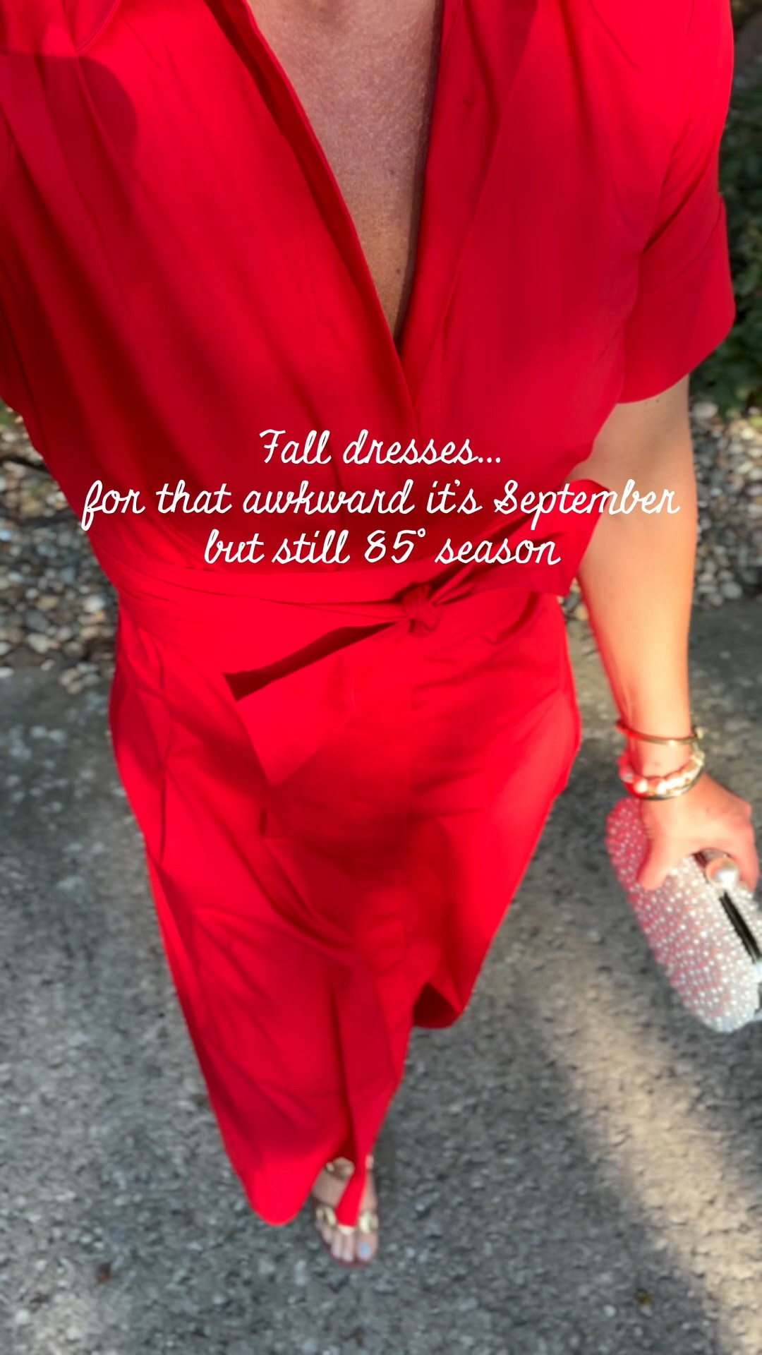 Fall Dresses for when it's still hot outside! I love this red midi dress - it's timeless and so versatile! You could even wear it for Christmas!

fall dresses, fall style, women's style, mom style  

 #LTKootd #LTKmomlife #LTKSeasonal