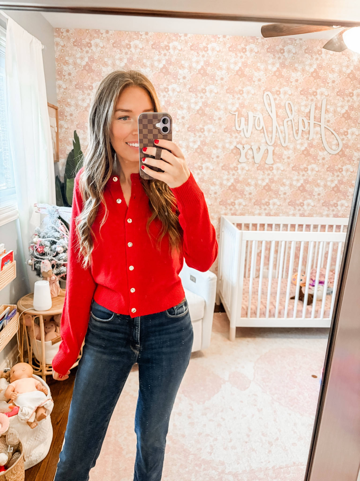 Wearing size M. Perfect red sweater for the holidays 


Holiday outfit / sweater / cardigan / Christmas 

#LTKgrwm #LTKHoliday #LTKootd