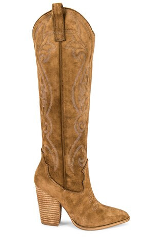 Steve Madden Lasso Boot in Chestnut from Revolve.com | Revolve Clothing (Global)
