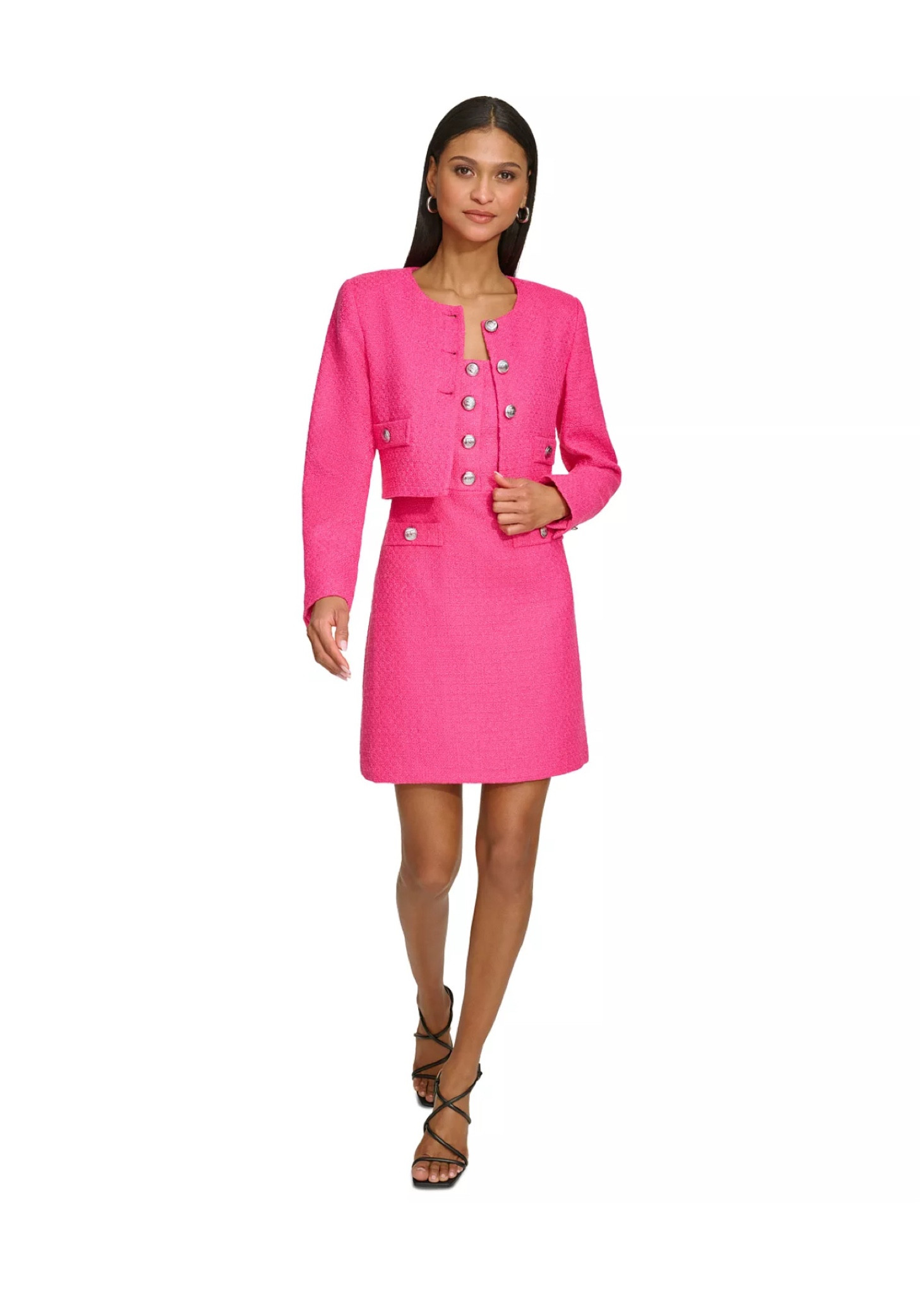 Easter dress. Easter suit women. Pink suit. #pinksuit #pinkset #pinkeastersuit #pinkset #springset 

#LTKSeasonal
