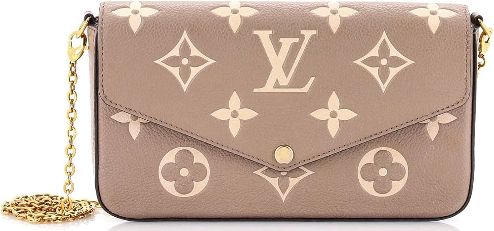 Amazon.com: Louis Vuitton, Pre-Loved Felicie Pochette, Neutral : Amazon Luxury | Amazon (US)