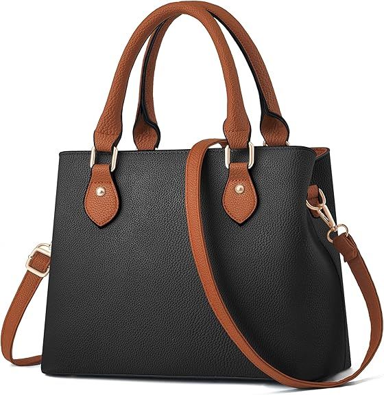 CHICAROUSAL Purses and Handbags for Women Leather Crossbody Bags Women's Tote Shoulder Bag | Amazon (US)