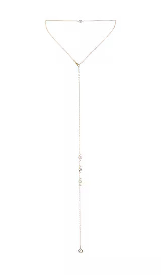 Hailey Front And Back Chain in Gold | Revolve Clothing (Global)