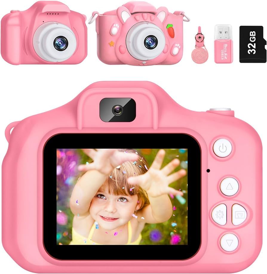 Kids Camera for Boys and Girls, ACIXX Digital Camera for Kids Toy Gift, Toddler Camera Christmas ... | Amazon (US)