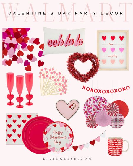 Valentine’s Day Party Decor | Valentine’s Day Decorations | Walmart finds | Walmart picks | Affordable finds

#LTKSeasonal #LTKparties #LTKhome