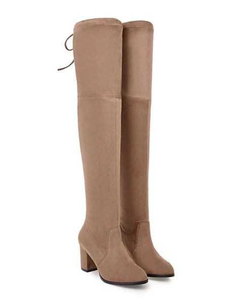 'Julie' Heeled Over The Knee Boots (5 Colors) | Goodnight Macaroon