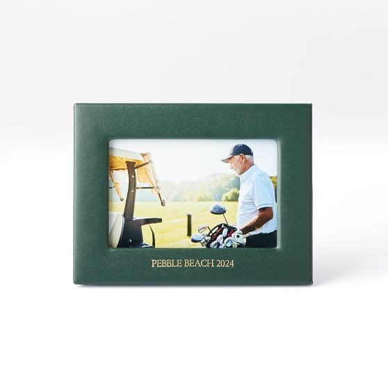 Leather Photo Frame | Mark and Graham