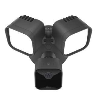 Blink Wired Floodlight Camera - Smart Security Camera, 2600-Lumens, HD Works with Alexa - 1 Camer... | The Home Depot