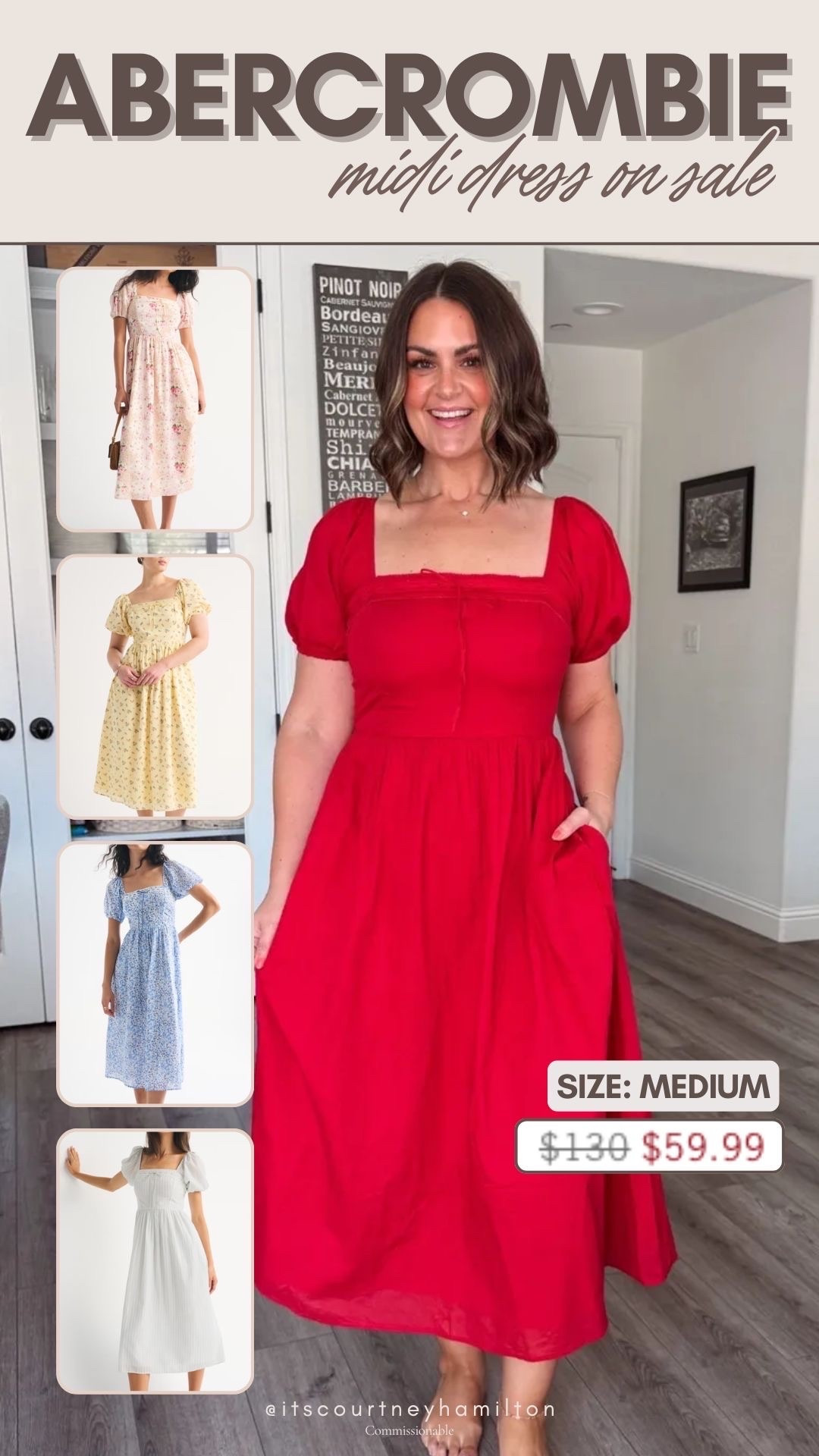 This dress is 54% off right now!! I am wearing a medium!!

Sale alert, fall fashion, Abercrombie sale, midi dress, midsize fashion, Courtney Hamilton

#LTKMidsize #LTKOver40 #LTKSaleAlert