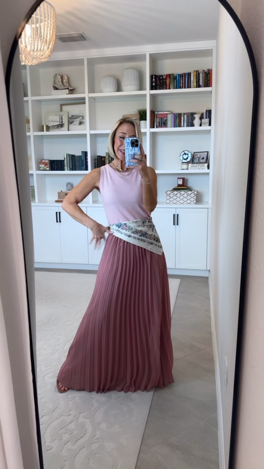 Amazon - summer sweaters styled 3 ways each. Sleeveless Crew Neck Lightweight Sweater - size Small. 9 colors. * Pink Pleated Maxi Skirt - size Small. 5 colors.

 

#LTKSeasonal #LTKOver40 #LTKSaleAlert