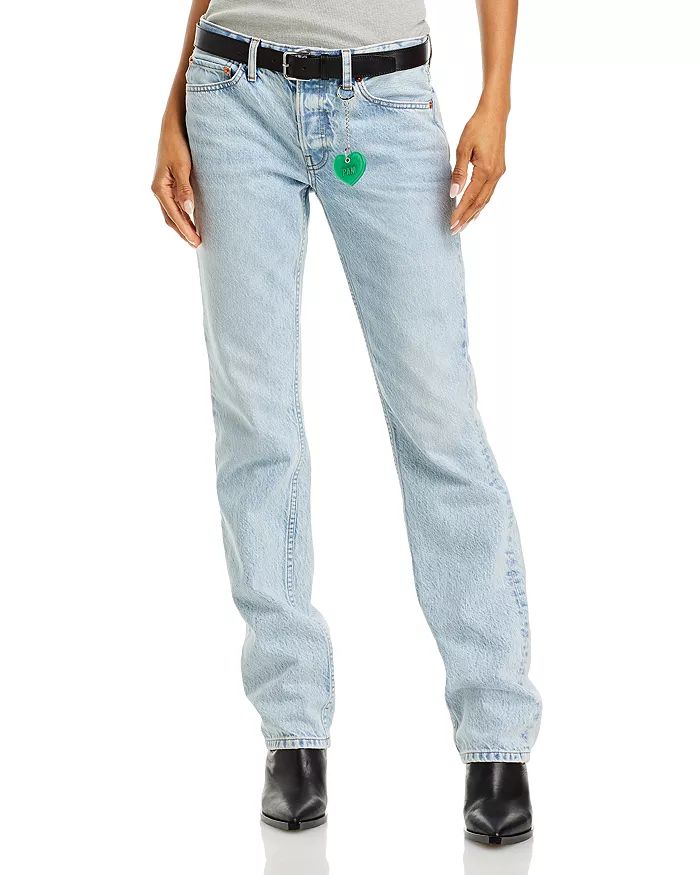 & Pamela Anderson The Anderson Mid Rise Jeans in Maliblue | Bloomingdale's (US)