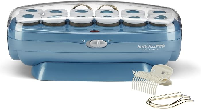 BabylissPRO Nano Titanium Professional Hot Rollers For All Hair Lengths | Amazon (US)